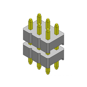 P/H2.0mm 雙排排針 FA203